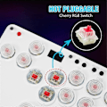 Miniatyrbild 3 av 5: Fighting Stick-kontroller för PC Switch Färgglad Arkadjoystick Fight Stick Spelkontroller