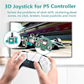 Miniatyrbillede 5 af 5: 3D Analog Joystick Potentiometer med Joystick Hætter og Skruetrækker Værktøj Reparationssæt
