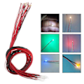 Miniatyrbilde 2 av 5: Sett med 120 ferdigkablede #0805 SMD LED-lys Mikrosett Ferdigloddede LED-lamper