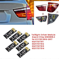 Miniatyrbild 4 av 5: 6st B003809.2 Bakre LED-ljusdrivrutinsmodulkort för X3 F25 2010-2017 Bakljusdrivrutinsmodul Bakljus Chip