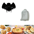 Miniatyrbillede 3 af 5: Genanvendelig Tærteform Kiksform Brødform Halloween Form Dessert DIY Tærteform Bage Køkkenværktøj Tilbehør