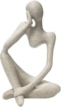 Sandstenharts Tänkaren-stil Abstrakt Skulptur Staty Samlarobjekt
