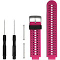 Miniatyrbilde 1 av 2: Erstatningsarmbånd for smartklokke til Garmin Forerunner 220/230/235/620/630/735XT/235 Lite Rose-Black