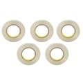5 st Filamenttejp Transparent Glasfiber Stark Dragkraft för Packning Försegling