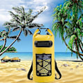 Miniatyrbilde 2 av 5: 30L Vanntett Ryggsekk Reflekterende Mesh Bag PVC Drivbag Kajakk Tørrsekk Utendørs Campingsekk