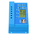 Miniatyrbilde 5 av 5: Solar Laderegulator PWM LCD-skjerm Parameter Justerbar 2 USB Solar Laderegulator Blå 12V 24V