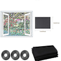 Miniatyrbild 3 av 4: 3 st DIY Osynligt Transparent Myggskyddsnät