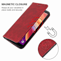 Miniatyrbilde 4 av 5: Magnetisk Lærveske For TCL 501 Red