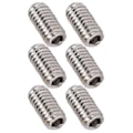 Miniatyrbillede 4 af 5: 50 stk. sætskrue A2?70 rustfrit stål grub skruer sortimentssæt hardware fastgørelsessæt M2.5x5