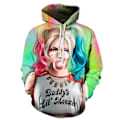 Miniatyrbild 1 av 5: 3D-tryckt mode för män och kvinnor, långärmad ytterkläder, streetwear, O-ringad tryckt hoodie style 5 M