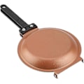 Miniatyrbillede 4 af 5: Dobbeltsidet bageplade, dobbeltsidet bageplade, bageramme, form, non-stick keramisk belægning, vendbar stegepande, bagemaskine, husholdningskøkken