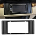 Pikkukuva 5 / 5: 2Din Keskikonsolin Audio Fascia Trim Navigointipaneelin Kehys Sisätilan Lisävaruste Sopii 5-sarjaan E39/X5 E53