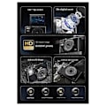 Miniatyrbild 2 av 4: 64MP Digitalkamera för Fotografering 4K Video Vlog Videokamera 18X Digital Zoom Kamera 180 Vridbar Skärm Svart