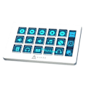 Miniatyrbilde 1 av 5: Akp153 Skrivebordskontroller Konsollpanel Programmering Hurtigtast 15-Tasters Tastatur Kablet PC Tilbehør for Windows-B
