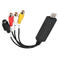 Miniatyrbilde 1 av 5: USB 2.0 Audio Video VHS til DVD PC Konverter Capture Card Adapter for Win 10