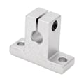 Miniatyrbild 4 av 5: 10 st Linjär Skaftstöd Motion Rod Guide Rail Ändstöd Aluminiumlegering för 3D-skrivare