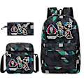 Miniatyrbild 1 av 5: Guardians Of The Galaxy 3-pack Ryggsäckar Cartoon Barn Pojkar Flickor Skolväska Lättvikts Studenter Vattentät Kapacitet Mochilas style 12