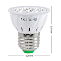 Pikkukuva 2 / 5: LED Kasvivalo Sisäkasveille Punainen & Sininen Spektri LED Kasvivalot E14 Kasvilamppu Siementaimille Hydroponinen Mehikasvi Kukat Vihreä E27 * 80 LEDs