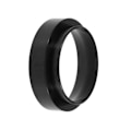 Miniatyrbillede 3 af 5: Espresso Doserings Tragt Aluminium Kaffe Doseringsring Erstatning til 58mm Portafiltre (Sort)
