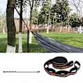 Miniatyrbild 5 av 5: 4 st Hängmattsband Specialförstärkta Polyesterband 5 Ring Hög Lastbärande Utomhus Camping Hängmattsband