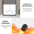 Miniatyrbilde 5 av 5: RF433 WiFi Smart Bryter Tuya 16A Lysbryter MiniHome Bryterrelé med Strømovervåking Smart Life APP Stemmestyring for Alexa, A