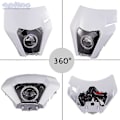 Miniatyrbild 3 av 4: Motorcykel LED Strålkastare Framlampa Huvudlampa För KTM EXC EXCF SXF XC XCW XCF MX Dirt Bike Universal Enduro Supermoto Kåpa C LED Black