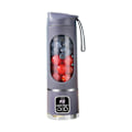 Miniatyrbild 1 av 5: Portabel Blender Elektrisk Juicepress Fruktmixer USB Uppladdningsbar Smoothie Mini Blender Personlig Juicepress 12 Knivar 3 Växlar C