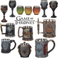Miniatyrbild 5 av 5: Game of Thrones Mugg Bägare Rostfritt Stål Resin Vinglas color13