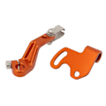 Miniatyrbillede 4 af 5: Koblingsgrebsæt med én finger Aluminiumlegering Træk Koblingsaktuator Armgreb til 790 Adventure R 2018?2023 Orange
