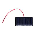 4 stk. solenergipaneler, unik proces, høj konverteringsrate, effektiv solcellepanel med ledning til belysning