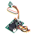 Miniatyrbild 2 av 5: DC 12V PIR Människorörelsesensor Modul Reläutgång Delad Typ Pyroelektrisk Infraröd Avkänningsbrytare Modul TAD?758