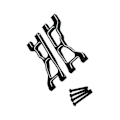 Miniatyrbillede 3 af 5: RC Bil Opgradering Forreste Svingarme Op Kit til 1/12 UD1201 UD1202 UD-12PRO RC Bil Opgraderingsdele Sort
