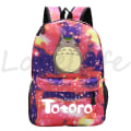 Miniatyrbild 1 av 5: Min granne Totoro Ryggsäckar Anime Ryggsäck Mochila Pojkar Flickor Tecknade Skolväskor Studenter Bokväska Tonåring Laptop Resväska style 21