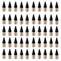 Miniatyrbillede 1 af 5: 50 stk. Uendelig Blyant Grafit Nib Blækfri Blyant Udskiftelig Refill Evigheds Blyanter Udskiftningshoved til Skrivning Tegning Kontor Skoleartikler
