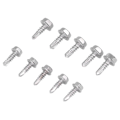 Miniatyrbilde 2 av 5: 100 stk Selvborende Skruer Sortiment Sekskant Hode 410 Rustfritt Stål 4.2x13mm 4.8x13mm