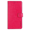 Miniatyrbilde 2 av 5: Passer for Samsung Galaxy A15 5G Deksel Crazy Horse Tekstur Lær Lommebokdeksel-C6 Rose