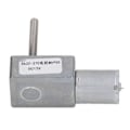 Pikkukuva 4 / 5: Itselukkiutuva kierukkavaihdemoottori M6-kierteellä varustetulla pyörivällä akselilla, kierrosnopeuden alentava DC-vaihteistomoottori DC12V 90RPM