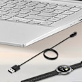 Miniatyrbilde 4 av 5: Ladebase Magnetisk Hurtiglading Sikker Smartklokke Strømadapter Ladekabel Kompatibel med Xiaomi YAMAY SW022/Haylou RT LS05S/RT2 LS10/Solar LS05