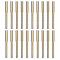 Miniatyrbilde 1 av 5: 20 stk. Motorsag Slip Burr Slipehode Roterende Fil Slipeverktøy Sett Kit Gull 4mm