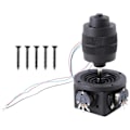 Miniatyrbild 1 av 5: 4-Axis D400B-M2 5K Joystick Potentiometer Rocker Hall Joystick Dimensionell Resistans 5k Förseglad med Knappbrytare