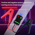 Miniatyrbillede 4 af 5: Bil Jumpstarter Booster Kabel Klips Nød Bilbatteri Intelligent Alligatorklemmer Rød-Sorte Klips til 12V JumpStarter