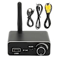 Miniatyrbillede 1 af 5: D18 Bluetooth DAC Konverter Digital til Analog Konverter med Bluetooth Modtager Understøtter U Disk Afspilning Lydstyrkekontrol