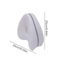 Miniatyrbild 3 av 5: Smooth Spine Pillow, Smooth Spine Alignment Pillow - Lindrar höft- och ischiasvärk, Smooth Spine Leg Pillow, 100% Ny White