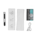 Elektrisk Gravyrpenna Set Mini Silver 10W USB Uppladdningsbar Gravyrmaskin med Batteri