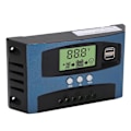 Miniatyrbilde 2 av 5: Solar Laderegulator 12V 24V Intelligent Identifikasjon MPPT Lading LCD Display Solcellepanel Laderegulator 30A (10A Utladning)