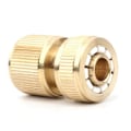 Miniatyrbillede 4 af 5: Messing 1/2\" Slange Hurtigkobling Havnehane Havevanding Slangekobling Ren Kobber Adapter 6 stk