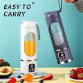 Miniatyrbillede 3 af 5: Bærbar Blender Elektrisk Juicer Frugtmixer USB Genopladelig Smoothie Mini Blender Personlig Juicer 12 Knive 3 Gear C