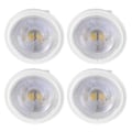 Miniatyrbillede 5 af 5: Cob Led Pærer Mr11 Gu4 Ac/dc12v Dæmpbar 3w 3000k Mini Bipin Lampe 30w Halogenpære Ækvivalent Varm Hvid