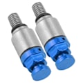 Miniatyrbillede 4 af 5: 2 stk. M5x0.8 Luftudluftningsventil til Gaffel i Aluminiumlegering, Trykaflastningsventil, Erstatning for CRF150R CR125R CR250R CRF250R Blå