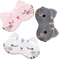 Söt Ögonmask för Sömn 3-pack Tecknad (Katt)-Yvan